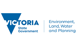 Victoria State Government - Environment, Land, Water and Planning Logo